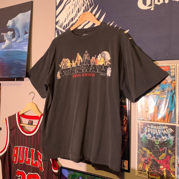 Rare Vintage 1997 Star Wars Special Edition Movie Promo T-shirt - Picture 2 of 6